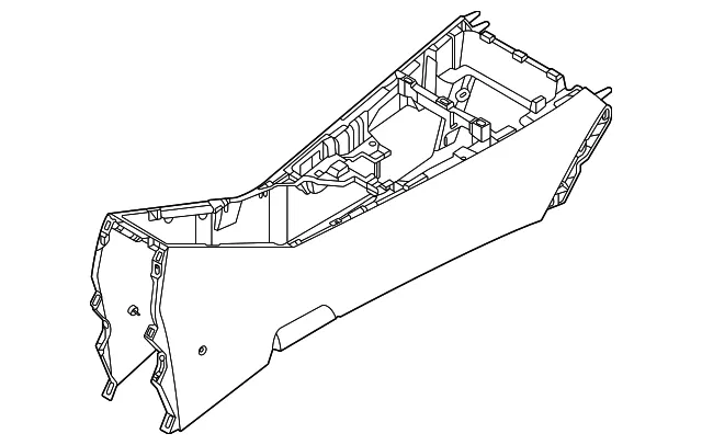 Console Body - Kia (84611-AT000EWR)