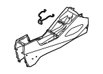 Console Base - Kia (84611-B0000D8A) - view 3