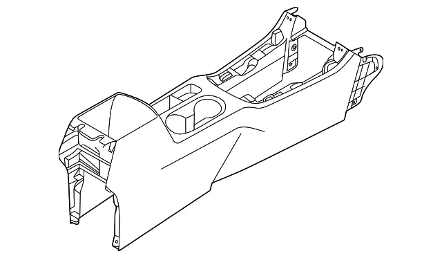 Console Assembly - Kia (84611-Q5200WK)