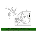 Cup Holder Bracket - Kia (84615-4D000) - view 4