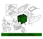 Console Panel - Kia (84621-A9000DAA) - view 4
