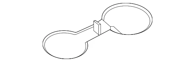 Cup Holder Mat - Kia (84623-L3000WK)