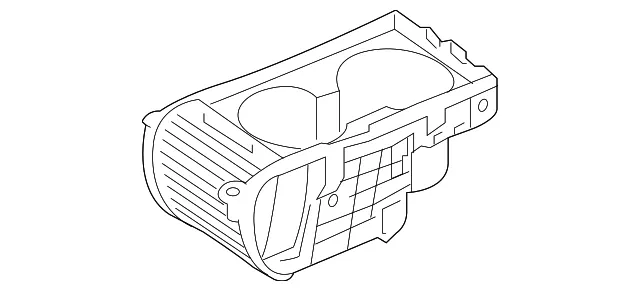 Cup Holder - Kia (84625-E4000GBZ)
