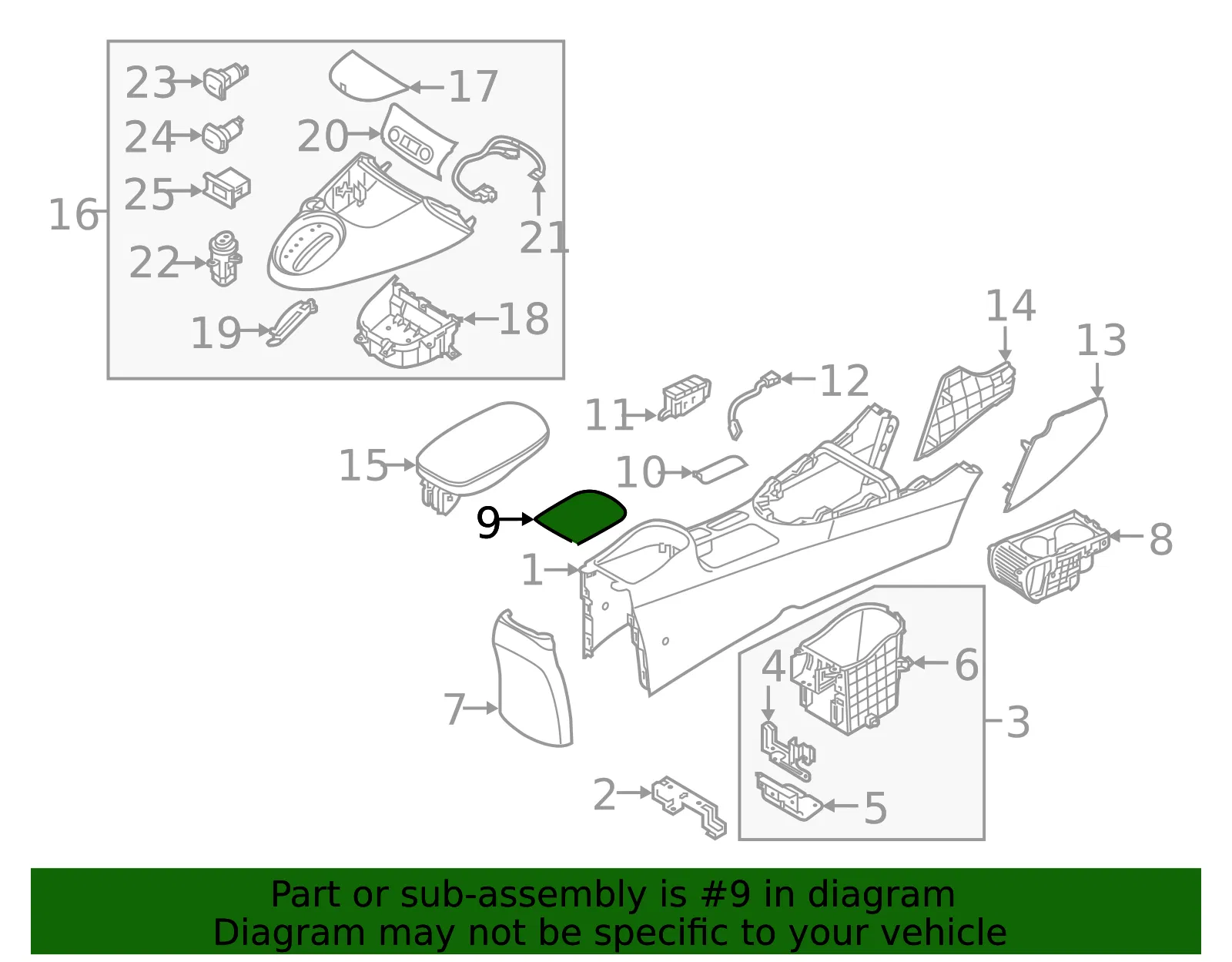 Mat - Kia (84627-E4000) - view 2