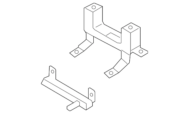 Center Console Lower Bracket - Kia (84630-J5000)
