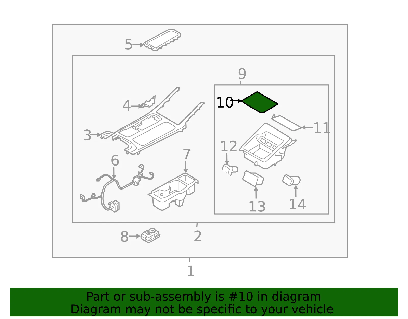 Mat - Kia (84631-S9000) - view 2