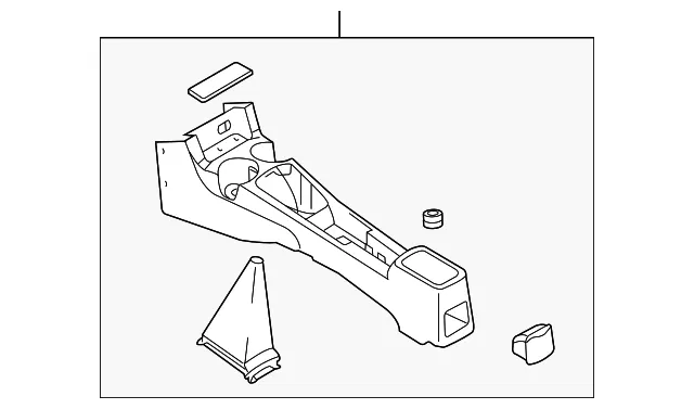Front Console - Kia (84632-FD20008)
