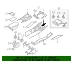 Center Console Front Bracket - Kia (84632-J5000) - view 4