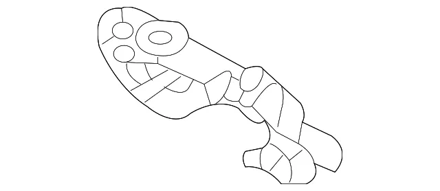 Console Rear Bracket - Kia (84635-2G000)