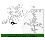 Console Bracket - Kia (84635-2P100) - view 4