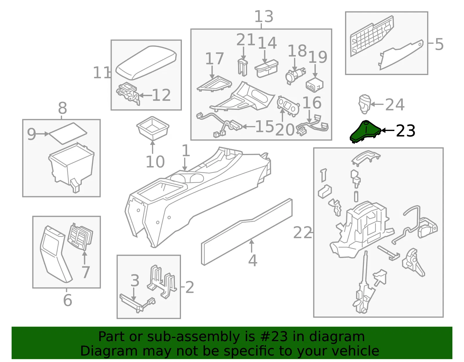 Shift Boot - Kia (84640-2T100) - view 2