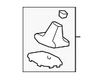 Shift Boot - Kia (84640-3W020WK) - view 3