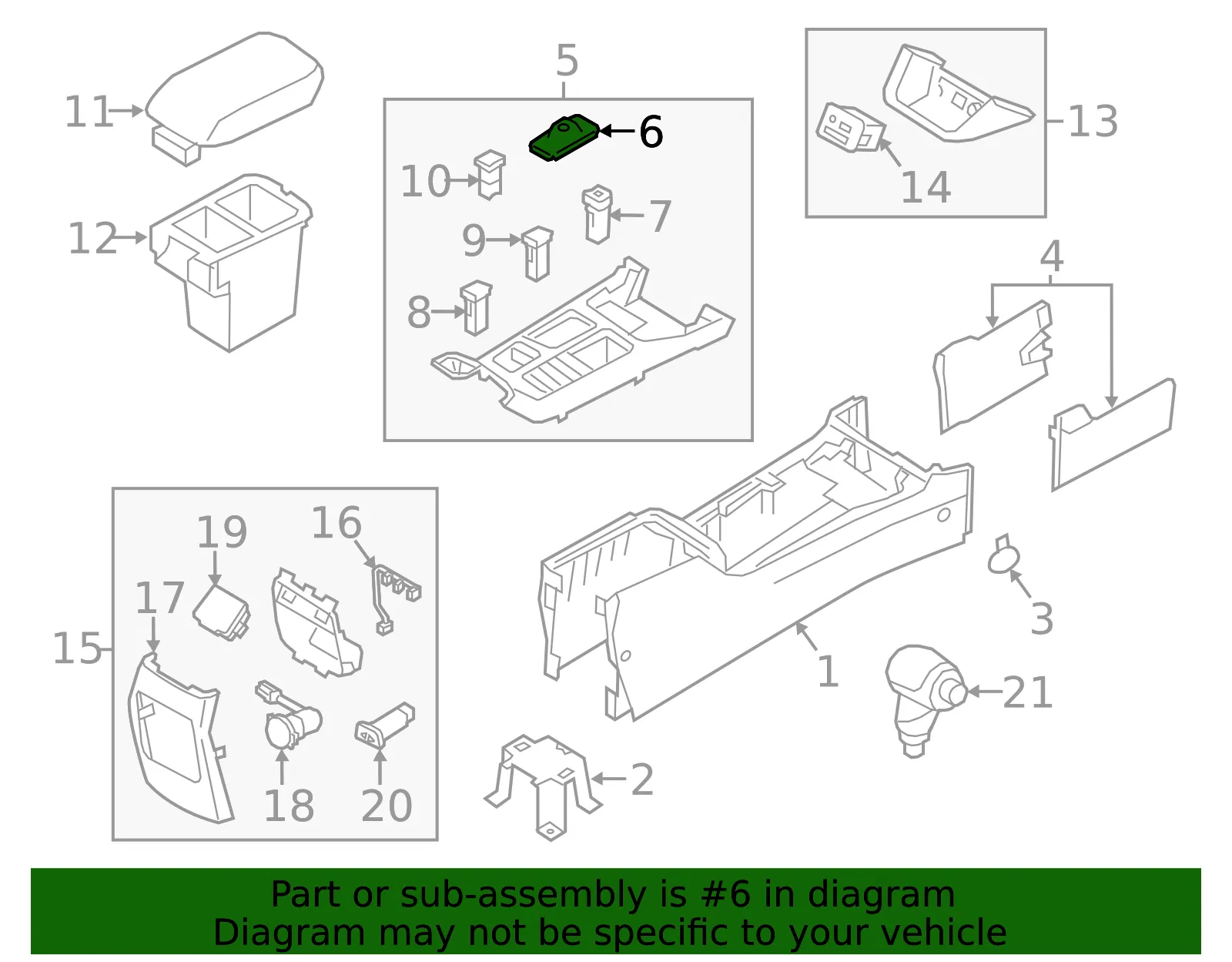 Shift Boot - Kia (84645-2P000) - view 2