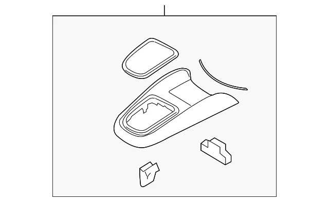 Upper Console - Kia (84650-2K060)