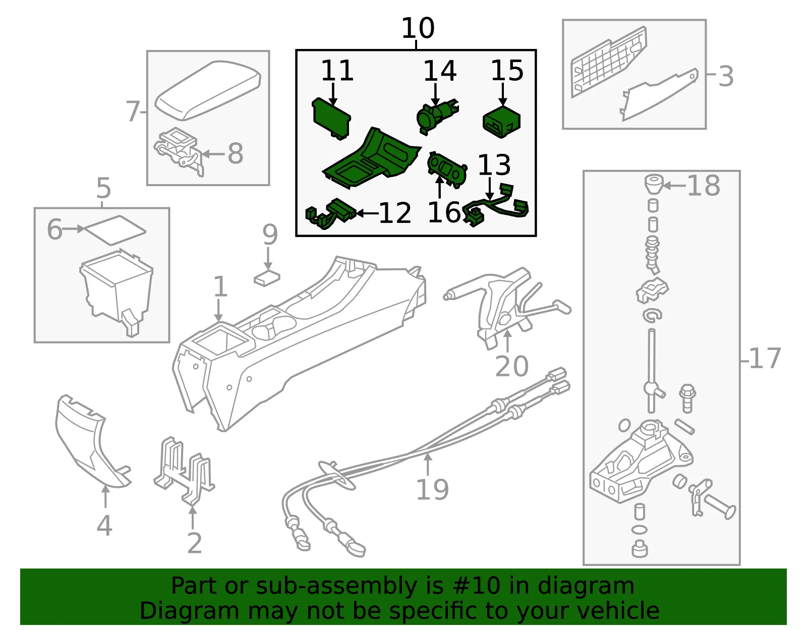 Trim Panel - Kia (84650-2T900MB2) - view 2