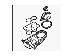 Upper Console - Kia (84650-3WBA0GA7) - view 3