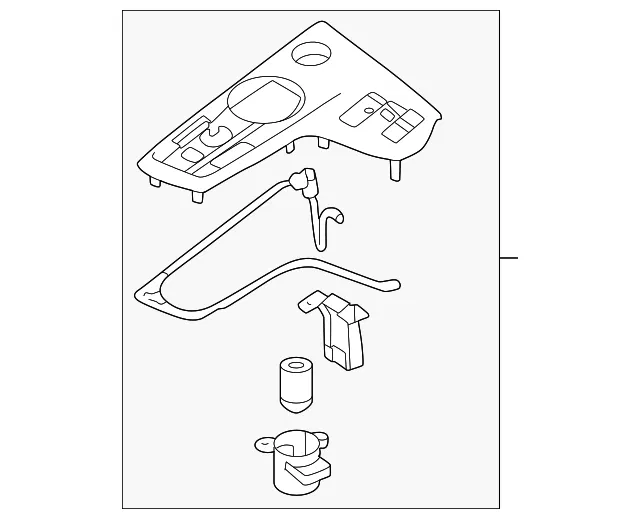 Upper Trim Panel - Kia (84650-P1300FHV)