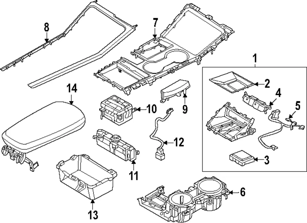 Tray - Kia (84652-L2AA0)