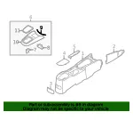 Upper Console Pad - Kia (84653-2K000) - view 4