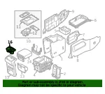 Cup Holder - Kia (84654-A9000DAA) - view 4
