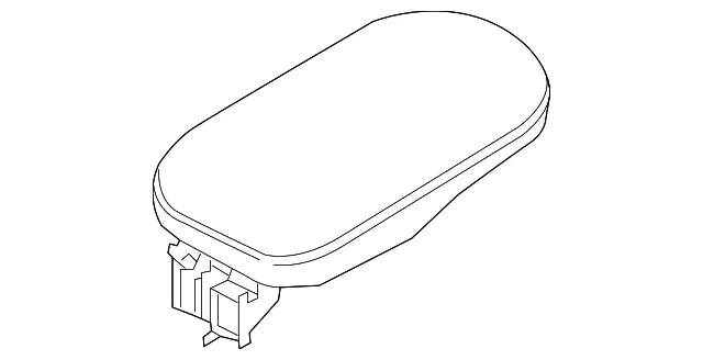 Armrest - Kia (84660 B2000EQ) - view 2