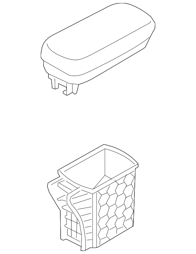 Armrest Assembly - Kia (84660-1W001HU)