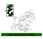 Armrest Assembly - Kia (84660-2F700F6) - view 4