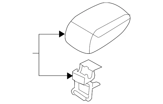 Armrest Assembly - Kia (84660-2F800FDM)