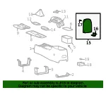 Armrest - Kia (84660-3C505JC) - view 4