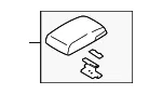 Armrest - Kia (84660-3F450L2) - view 3