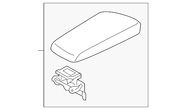 Console Lid - Kia (84660-4C000VA)
