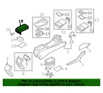 Armrest - Kia (84660-D5000FF5) - view 4
