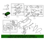Armrest - Kia (84660-D9000BG9) - view 4