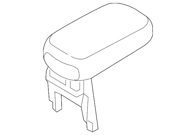 Armrest Assembly - Kia (84660-H8000WK)