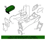 Armrest - Kia (84660-K0000CSM) - view 4