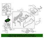 Armrest - Kia (84660-P1000CJ9) - view 4