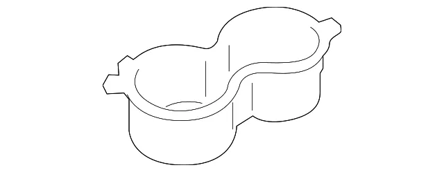 Cup Holder - Kia (84670-2P010VA)