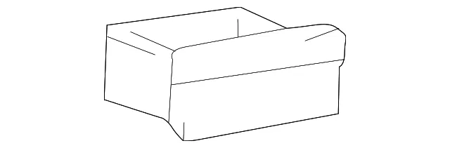 Rear Ashtray - Kia (84670-3C000)