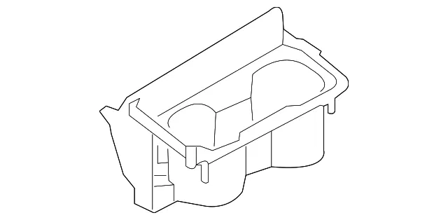 Cup Holder - Kia (84670-3RAC0BG2)