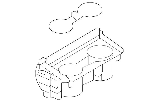 Cup Holder - Kia (84670-F6100FHV)
