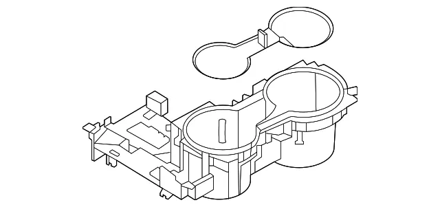 Cup Holder - Kia (84670-L3000)