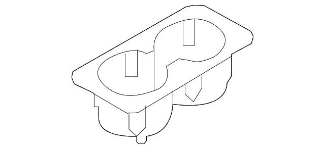 Front Cup-Holder - Kia (84672-2F11087)