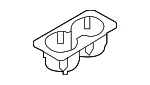 Front Cup-Holder - Kia (84672-2F11087) - view 3