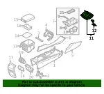 Tray - Kia (84680-C6030AWD) - view 4
