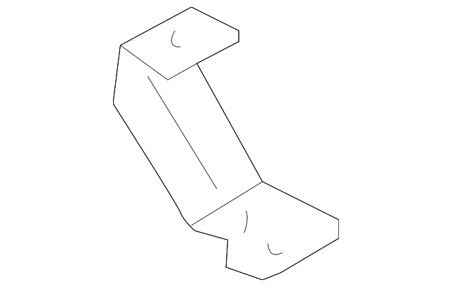 Front Console Rear Bracket - Kia (84680-FD000)