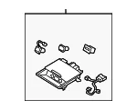 Storage Compartment - Kia (84680-J5460) - view 3