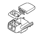 Armrest Assembly - Kia (84680-R0000B7F) - view 3