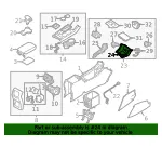 Console Panel - Kia (84681-D9100WK) - view 4