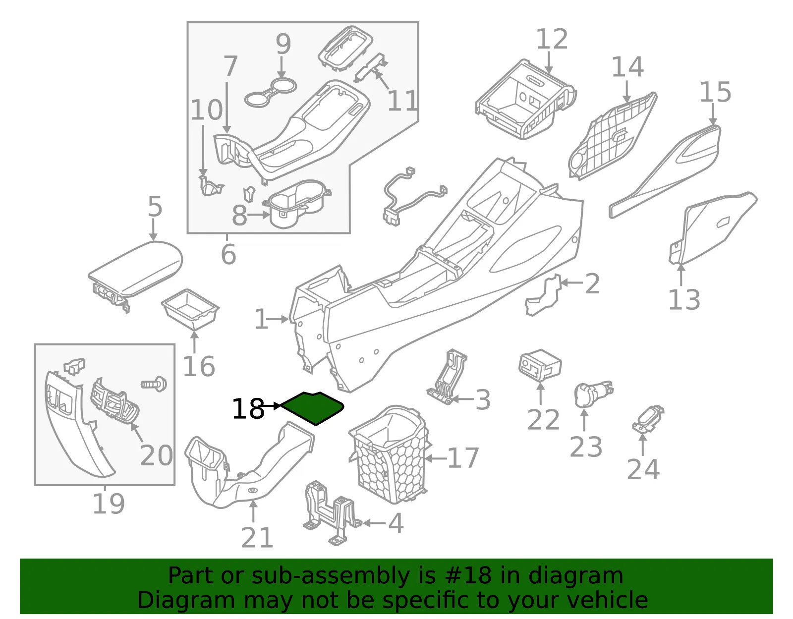 Mat - Kia (84685-B0000) - view 2