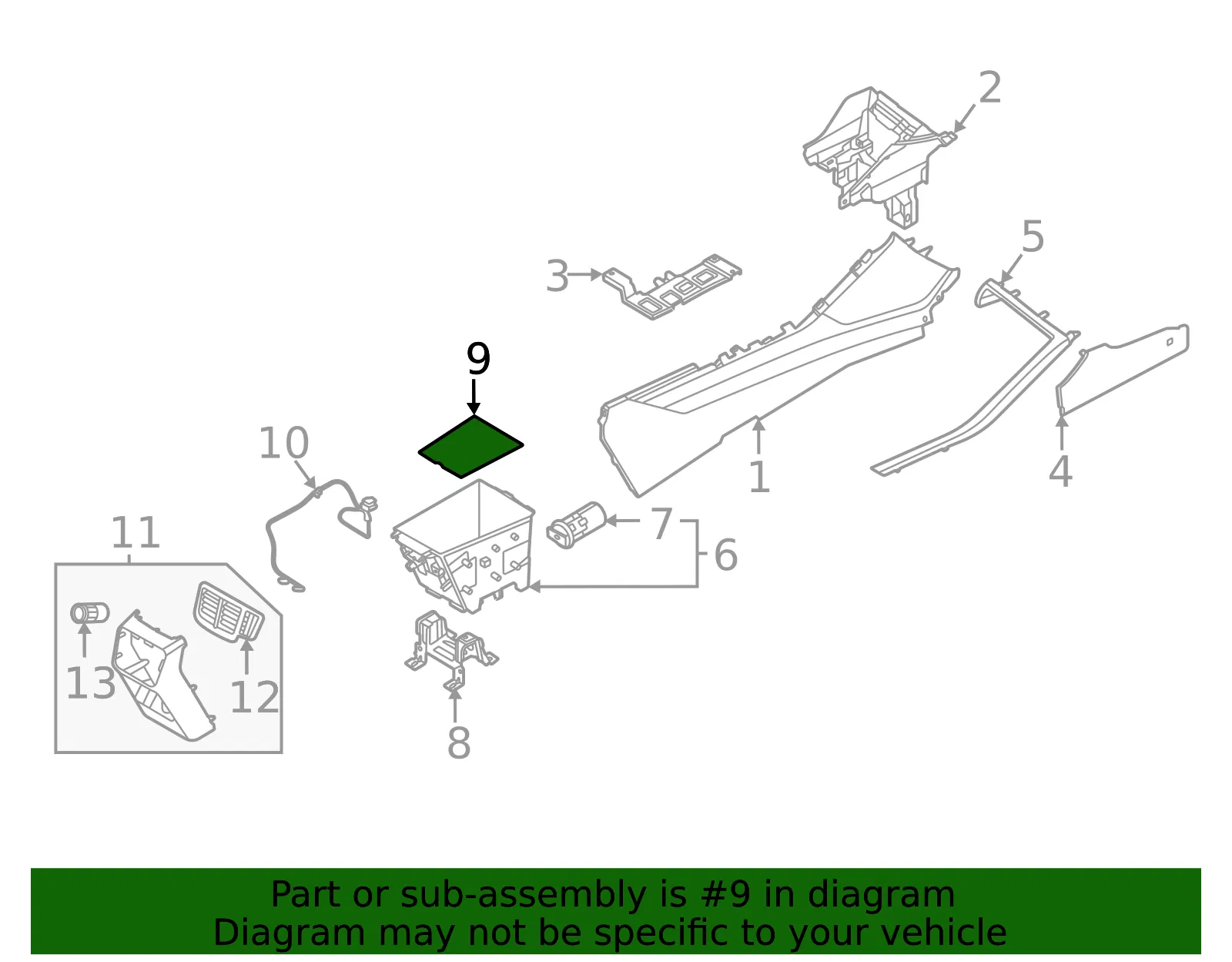 Mat - Kia (84685-L3100) - view 2